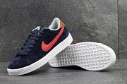 Мужские кроссовки Nike SB темно синие с красным 3885 Мелитополь
