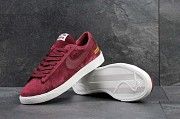 Мужские кроссовки Supreme бордовые 3916 Мелитополь