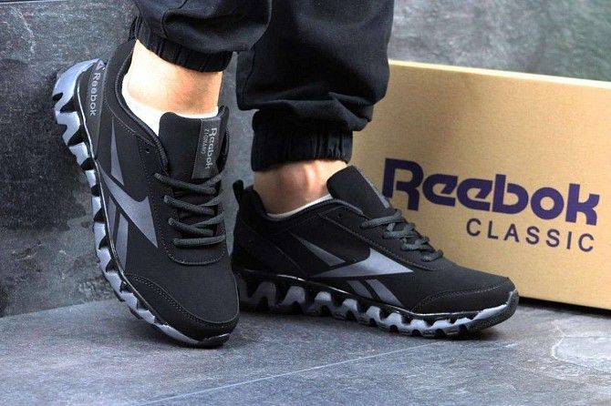 Мужские кроссовки Reebok Zignano черные 3002 Мелитополь - изображение 1