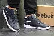 Мужские кроссовки Reebok темно синие с белым 6005 Мелитополь