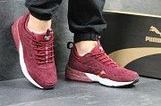 Мужские кроссовки Ronnie Fieg x Highsnobiety x бордовые 3878 Мелитополь