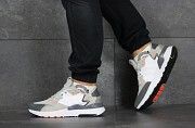 Мужские кроссовки бежевые с серым Jogger Boost 8423 Мелитополь