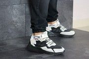 Мужские кроссовки бежевые с черным Jogger Boost 8421 Мелитополь
