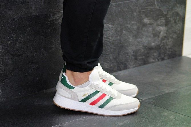 Мужские кроссовки белые Iniki 7749 Мелитополь - изображение 1
