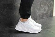Мужские кроссовки белые Adidas Sharks 8122 Мелитополь