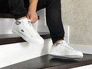 Мужские кроссовки белые Lacoste 8519 Мелитополь