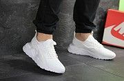 Мужские кроссовки белые Air Huarache 8049 Мелитополь