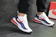 Мужские кроссовки белые с красным Air Max 270 React 7713 Мелитополь