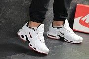Мужские кроссовки белые с красным Air Max Tn 7507 Мелитополь