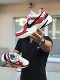 Мужские кроссовки белые с красным Nike М2K Tekno 8310 Мелитополь