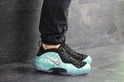 Мужские кроссовки бирюзовые с черным Air Foamposite Pro 8141 Мелитополь