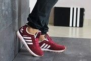 Мужские кроссовки бордовые Adidas 8218 Мелитополь
