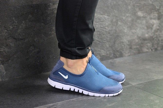 Мужские кроссовки голубые Free Run 3.0 7945 Мелитополь - изображение 1