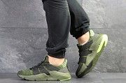 Мужские кроссовки зеленые Adidas 7913 Мелитополь