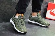Мужские кроссовки зеленые Air Max 97 7103 Мелитополь