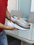 Мужские кроссовки коричневые с серым Adidas Sharks 8290 Мелитополь