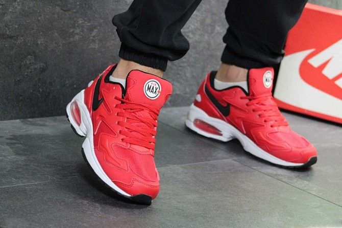 Мужские кроссовки красные Air Max 2 Light 7051 Мелитополь - изображение 1