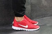 Мужские кроссовки красные Nike Free Run 3.0 8064 Мелитополь