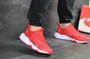 Мужские кроссовки красные Huarache Fragment Design 7893 Мелитополь