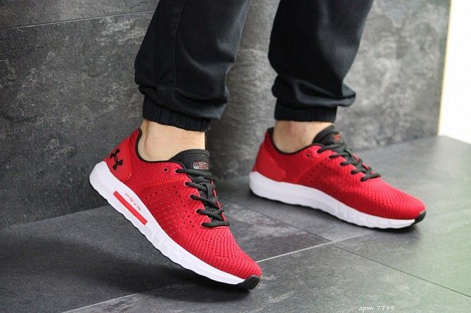 Мужские кроссовки красные Under Armour Hovr 7799 Мелитополь - изображение 1
