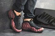 Мужские кроссовки медные с черным Air Foamposite Pro 8138 Мелитополь