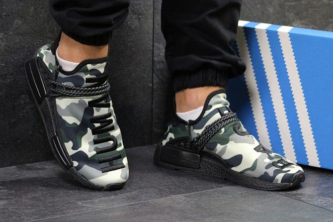 Мужские кроссовки милитари Nmd Human Race 7497 Мелитополь - изображение 1
