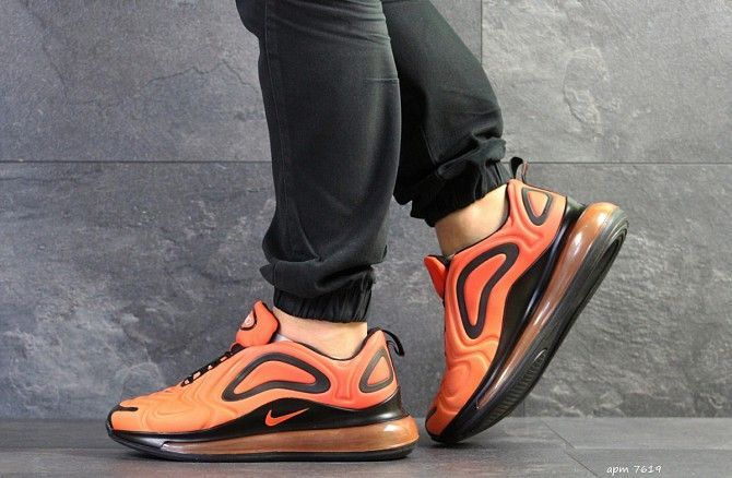 Мужские кроссовки оранжевые Air Max 720 7619 Мелитополь - изображение 1