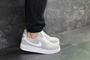 Мужские кроссовки серые Nike Air Force AF 1 7461 Мелитополь