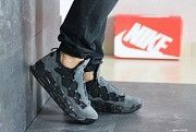 Мужские кроссовки серые Air More Money 8224 Мелитополь