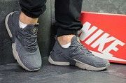 Мужские кроссовки серые Huarache 6018 Мелитополь