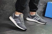 Мужские кроссовки серые с белым Iniki 7519 Мелитополь