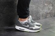 Мужские кроссовки серые с белым Air Max 8078 Мелитополь