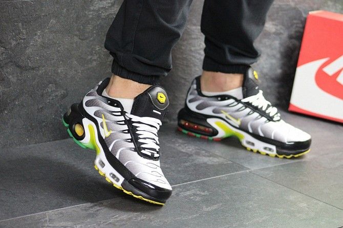 Мужские кроссовки серые с белым Air Max Tn 7511 Мелитополь - изображение 1