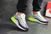 Мужские кроссовки серые с салатовым Air Max 95 Max 270 7573 Мелитополь