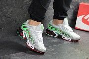 Мужские кроссовки серые с салатовым Air Max Tn 7514 Мелитополь