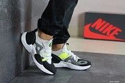 Мужские кроссовки серые с черным Air Huarache 8200 Мелитополь