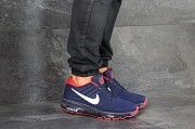Мужские кроссовки синие с красным Air Max 2017 8178 Мелитополь