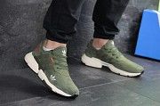 Мужские кроссовки темно зеленые Adidas 7445 Мелитополь