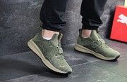 Мужские кроссовки темно зеленые Puma 7624 Мелитополь
