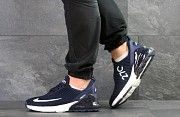 Мужские кроссовки темно синие Air Max 270 7594 Мелитополь