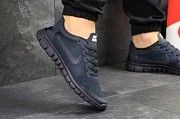 Мужские кроссовки темно синие Nike Free Run 3.0 8063 Мелитополь