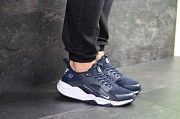 Мужские кроссовки темно синие Huarache Fragment Design 7891 Мелитополь