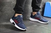 Мужские кроссовки темно синие с белым Climacool 8031 Мелитополь