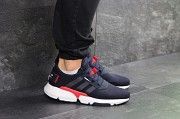 Мужские кроссовки темно синие с белым Adidas POD-S3.1 7536 Мелитополь
