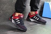 Мужские кроссовки темно синие с красным Fast Marathon 7431 Мелитополь