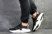 Мужские кроссовки черно-белые Adidas 7914 Мелитополь