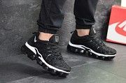 Мужские кроссовки черно-белые Air Vapormax Plus 7751 Мелитополь