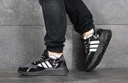 Мужские кроссовки черные Jogger Boost 8426 Мелитополь