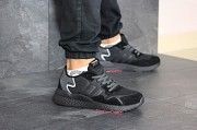 Мужские кроссовки черные Jogger Boost 8435 Мелитополь
