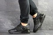 Мужские кроссовки черные Nike 8024 Мелитополь